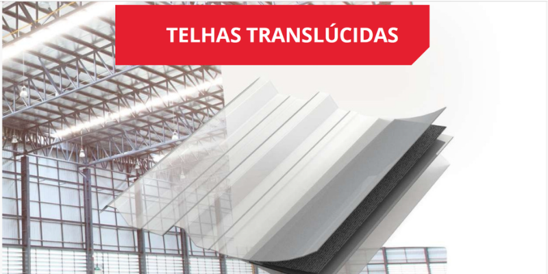 TELHAS TRANSLÚCIDAS PRISMÁTICAS